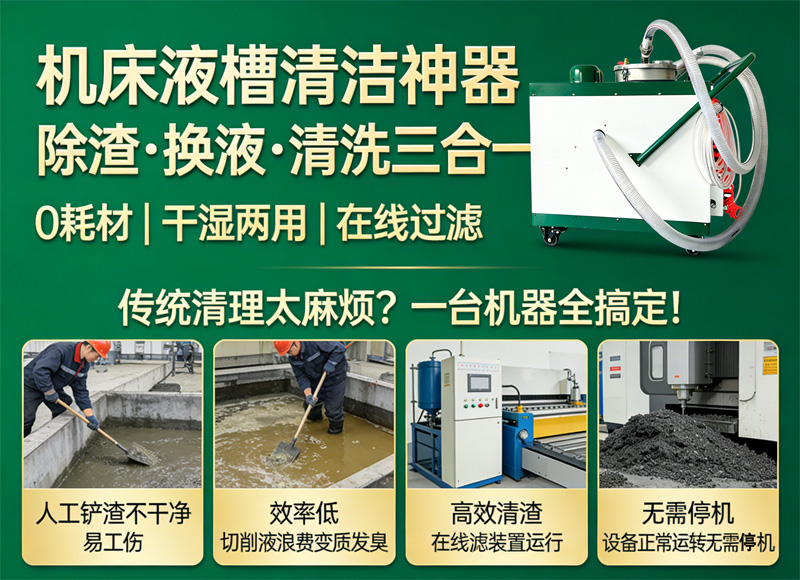 厂家直销清渣换液清洗一体机液压滤油机清渣换液机适用机加工场地